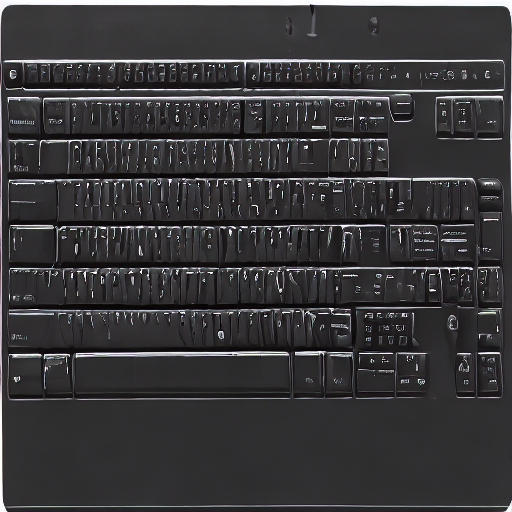 a black computer keyboard_9_000000.png