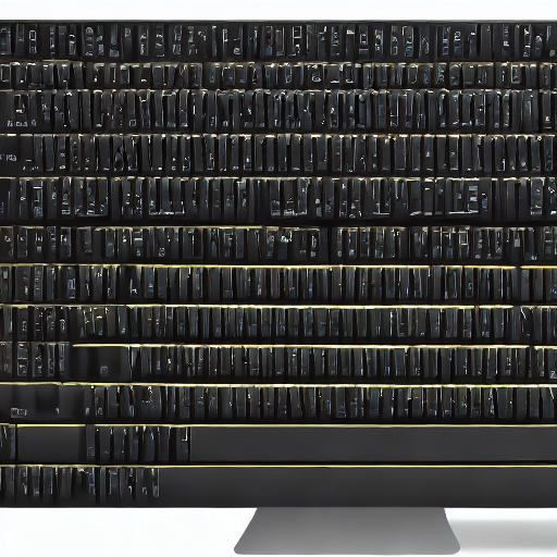 a black computer keyboard_2_000000.png